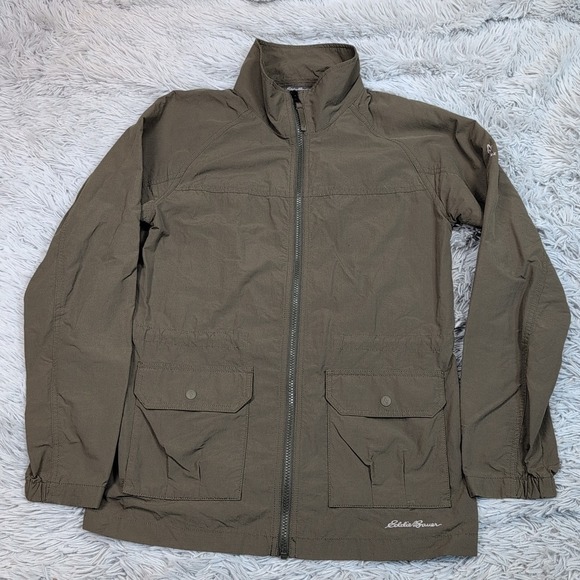 Eddie Bauer Jackets & Blazers - Eddie Bauer Jacket Womens S Green Travex Coat Zip Up Comfort Pockets Gorpcore